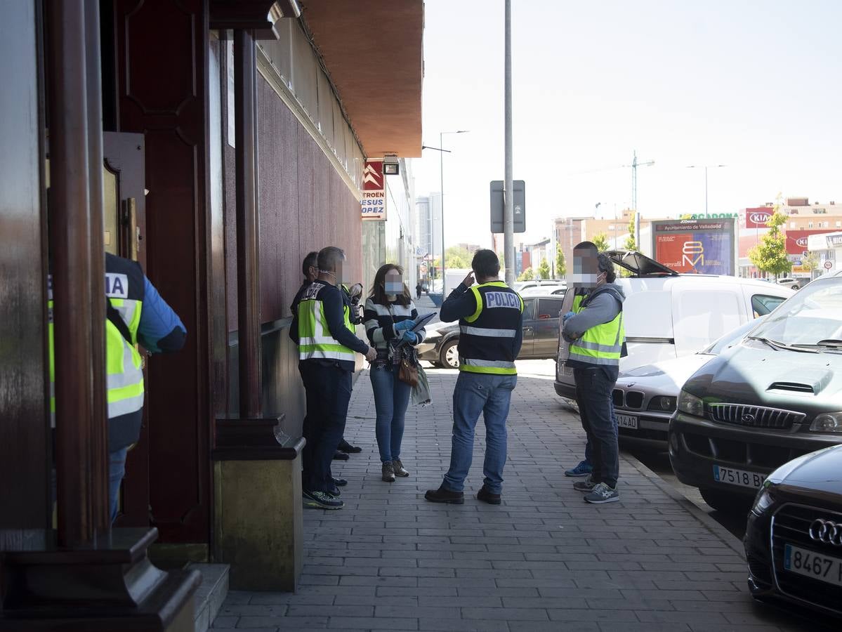 Fotos: Redada en Valladolid contra el tráfico de drogas y la prostitución