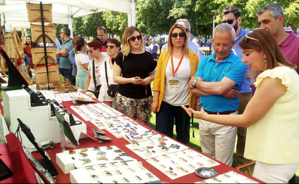 La feria de artesanía de Artelago,, en una edición anterior. 