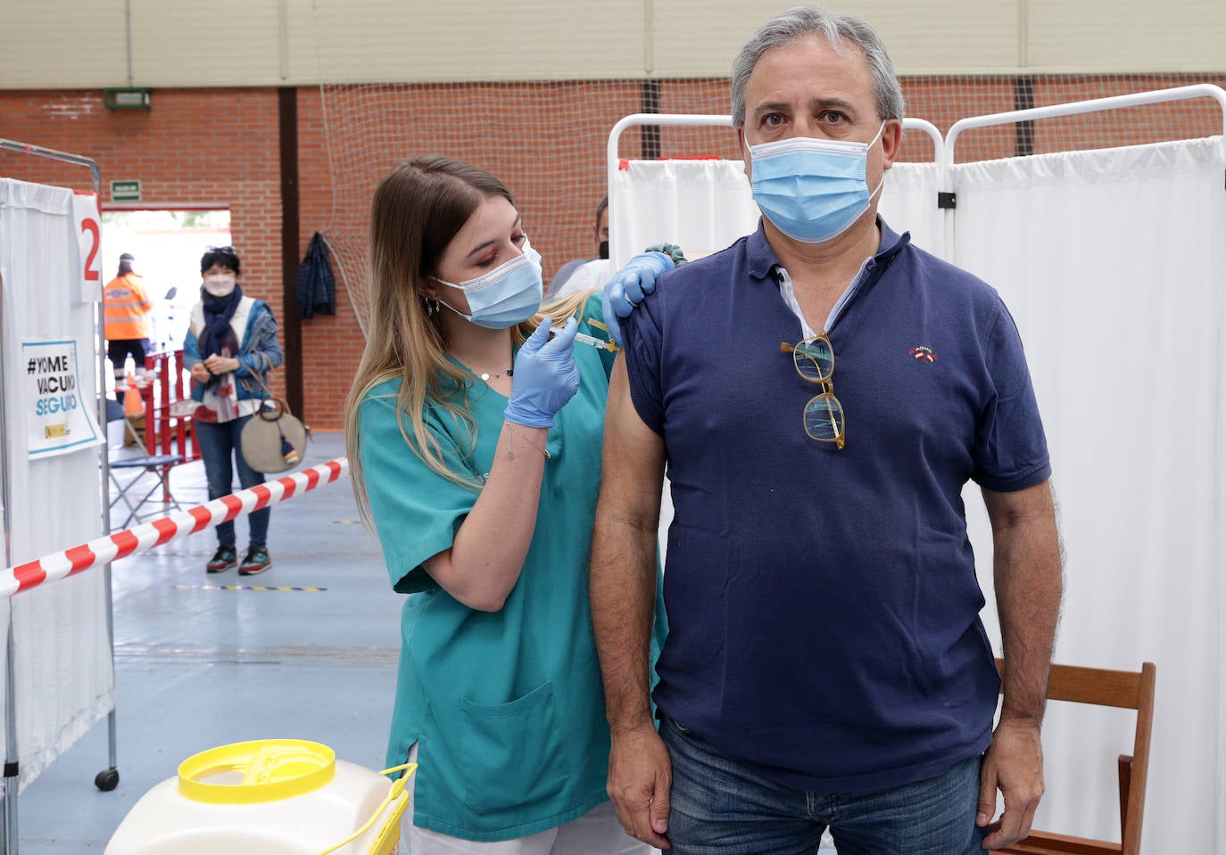 Fotos: Las cosechas de 1962 y 1963 reciben la vacuna en Palencia