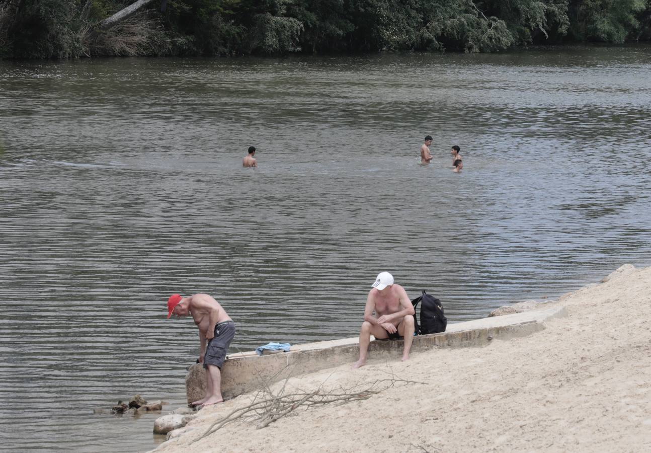 El calor saca a los vallisoletanos a la calle