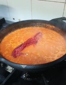 Imagen secundaria 2 - Recetario Degusta: Arroz caldoso con carabineros