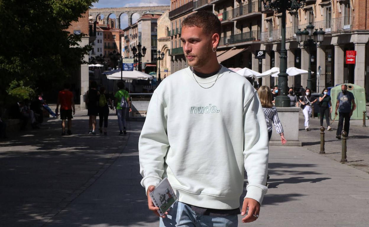 Antonio Hens, en la avenida del Acueducto. 