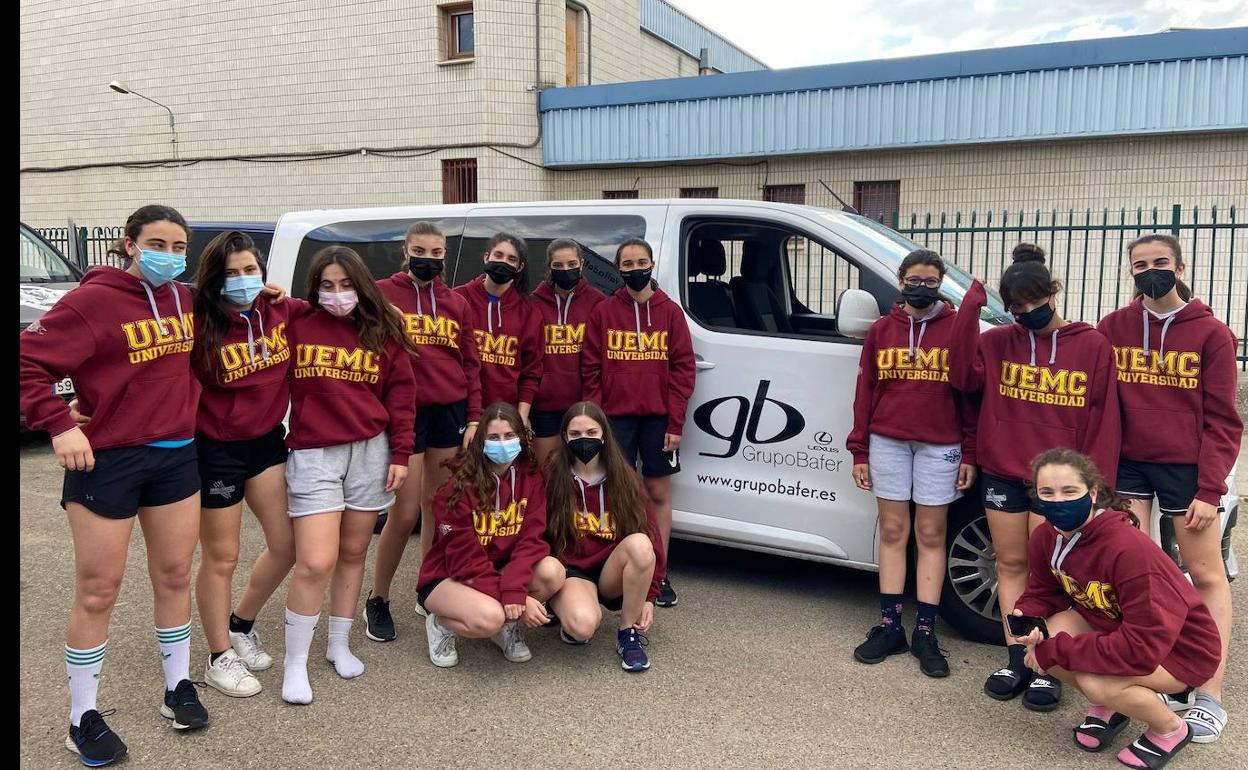 Las Panteras, antes de partir este jueves a Lugo