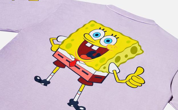 Imagen principal - Bob Esponja se cuela en la nueva colección cápsula de Tommy Hilfiger