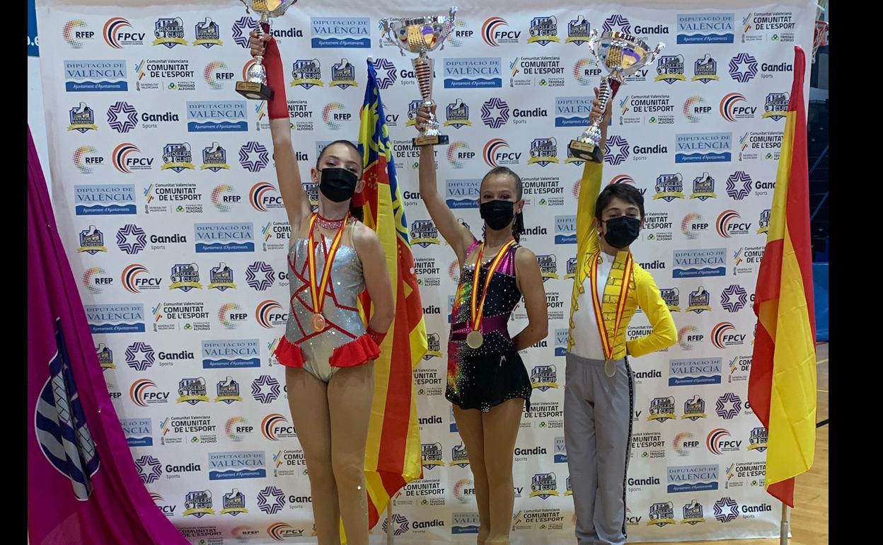 El Patín Renedo suma cinco medallas en el Campeonato de España