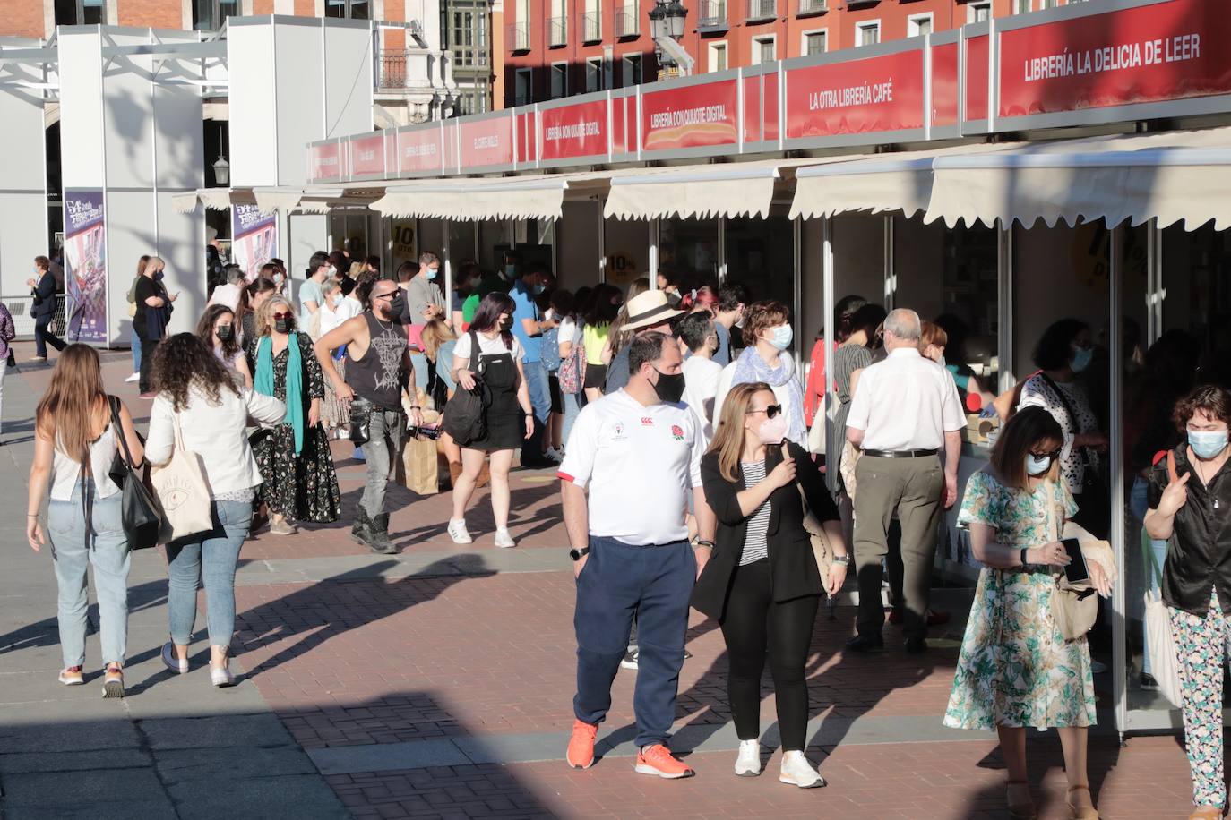 Fotos: Feria del libro en Valladolid