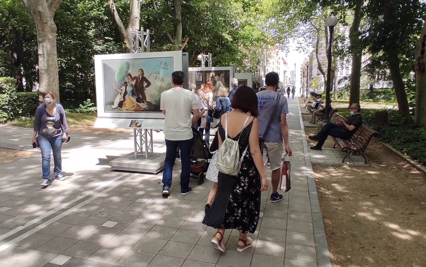 Fotos: Exposición en el Campo Grande de Valladolid de reproducciones de El Museo del Prado