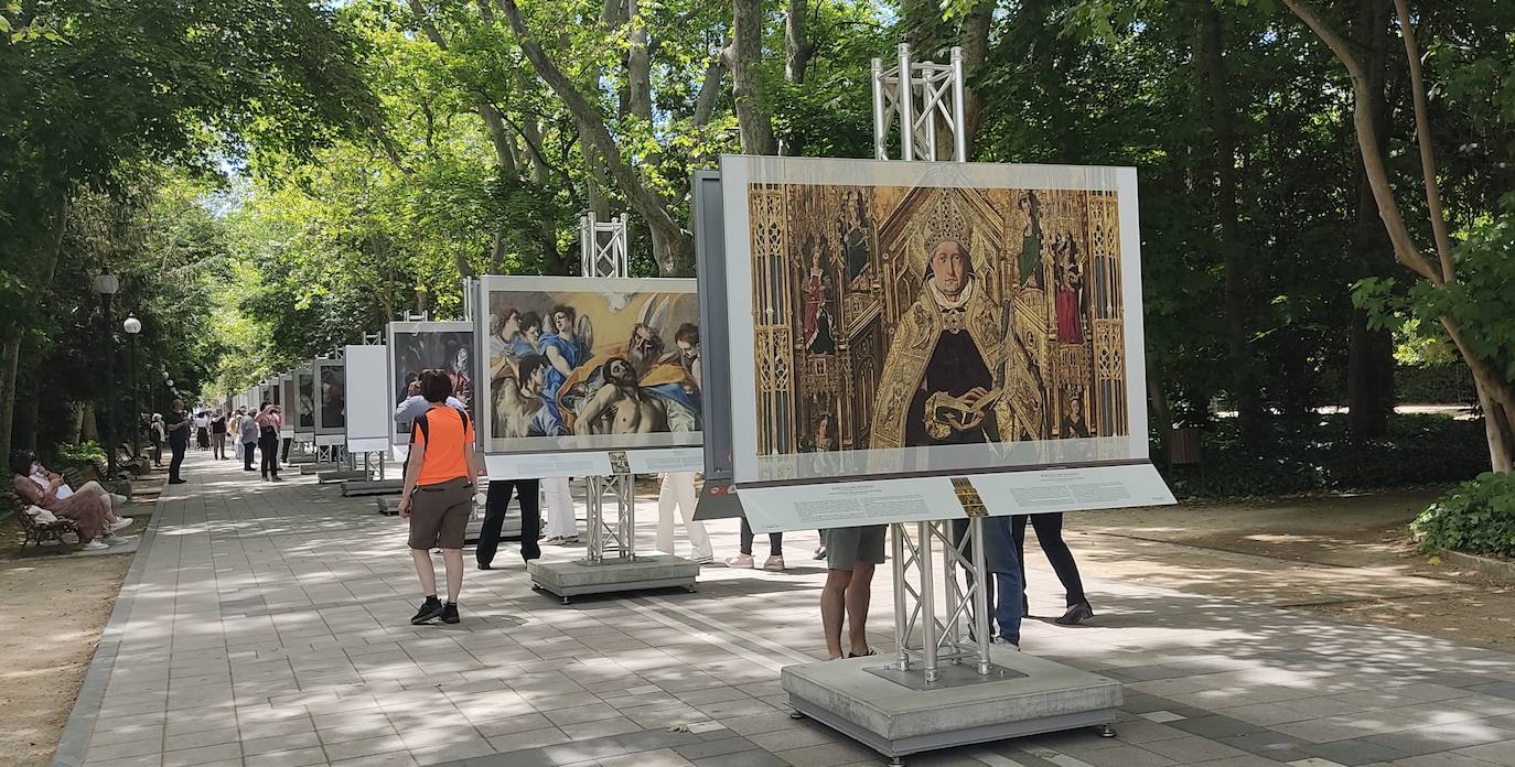 Fotos: Exposición en el Campo Grande de Valladolid de reproducciones de El Museo del Prado
