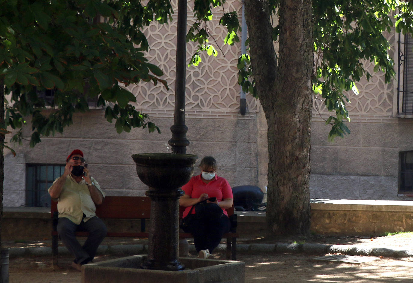 Jornada de intenso calor en Segovia y provincia 