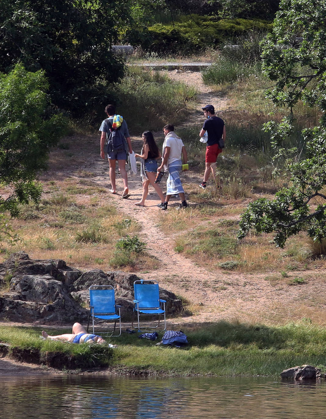 Jornada de intenso calor en Segovia y provincia 