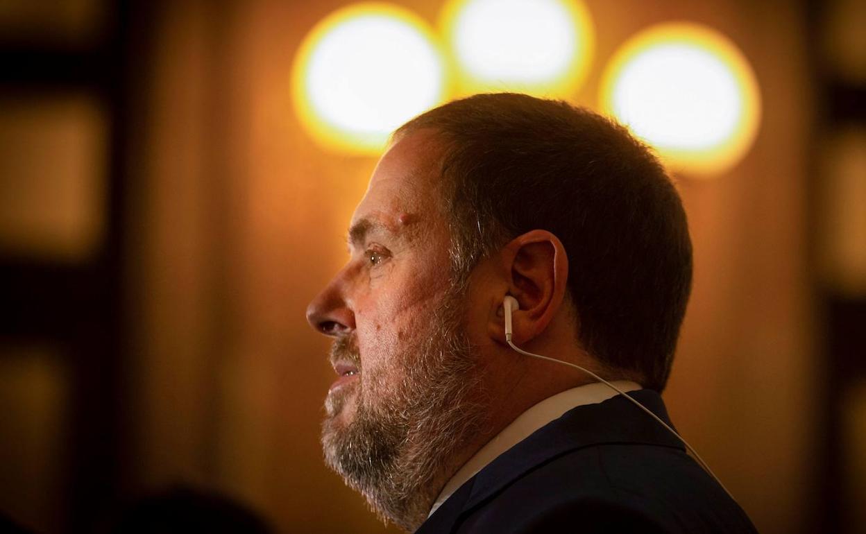 El presidente de ERC, Oriol Junqueras.