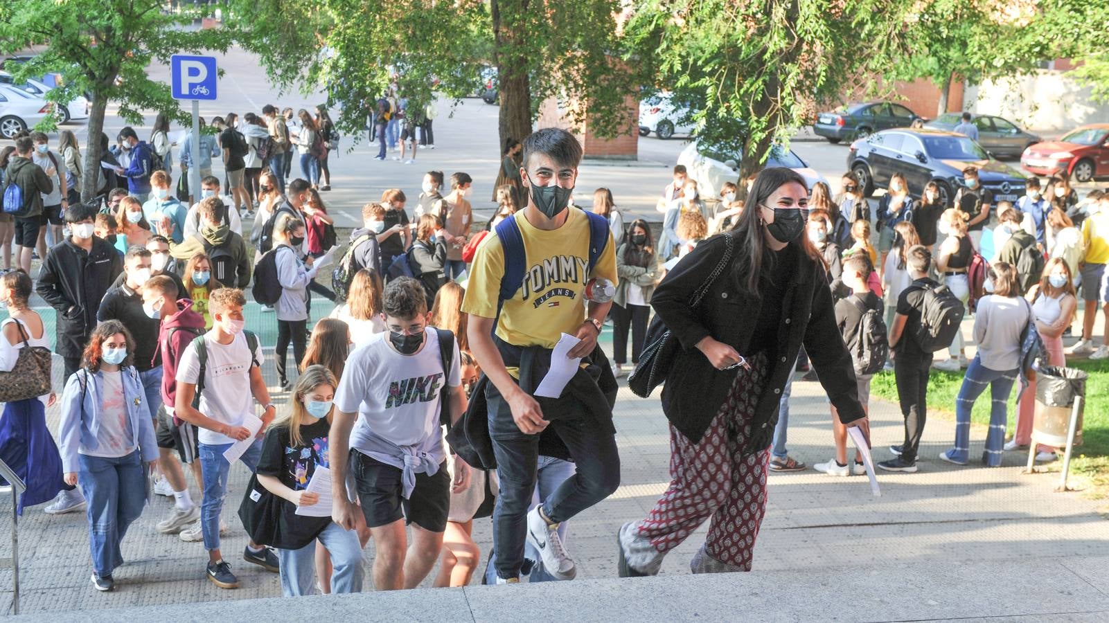 Fotos: Comienzan las pruebas de la EBAU en Valladolid