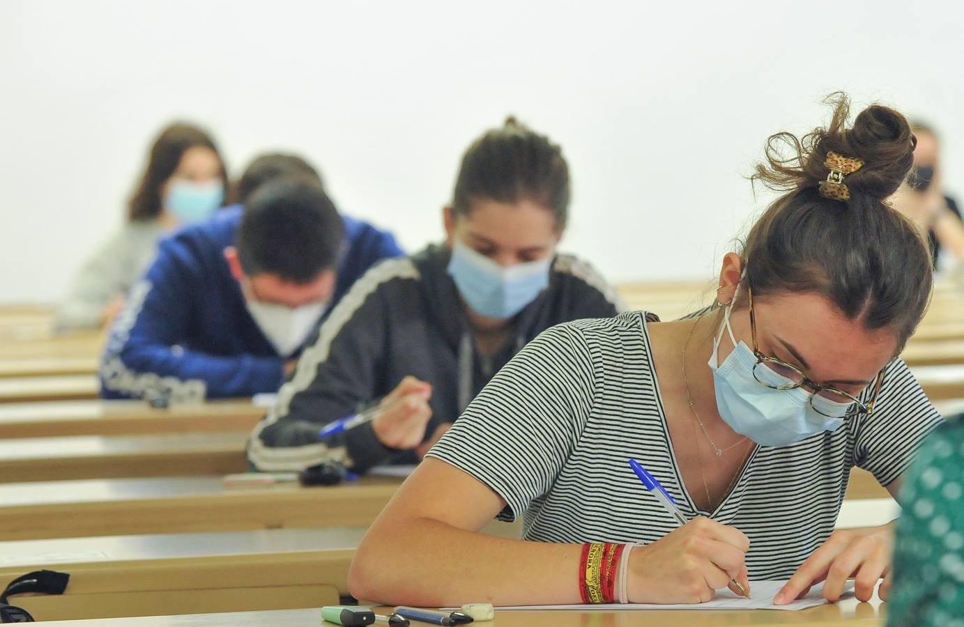 Fotos: Comienzan las pruebas de la EBAU en Valladolid