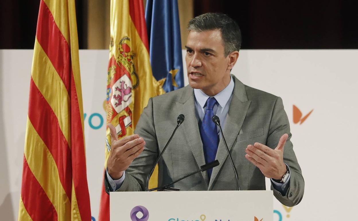 El presidente del Gobierno, Pedro Sánchez.