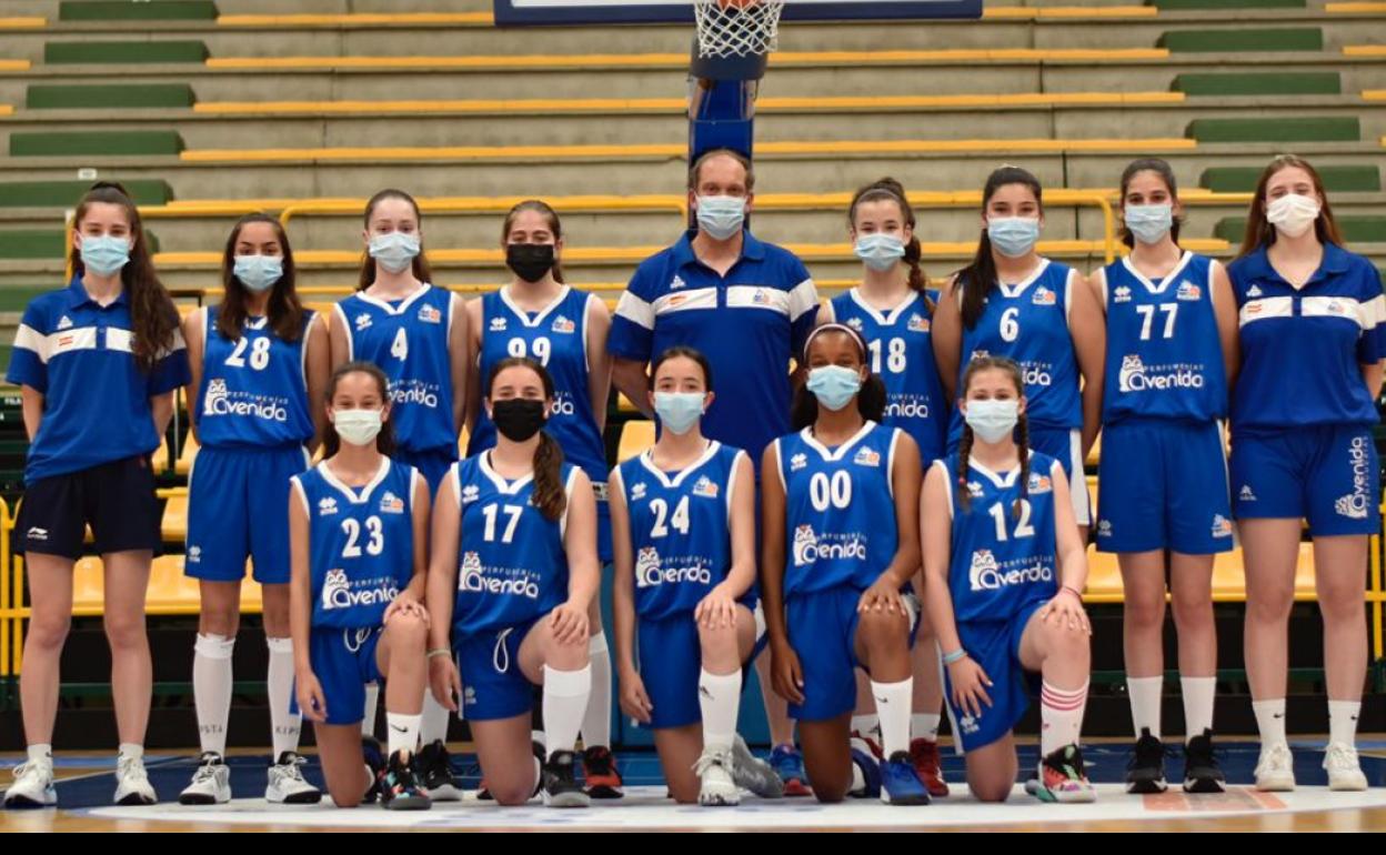 Infantil B del CB Avenida. 