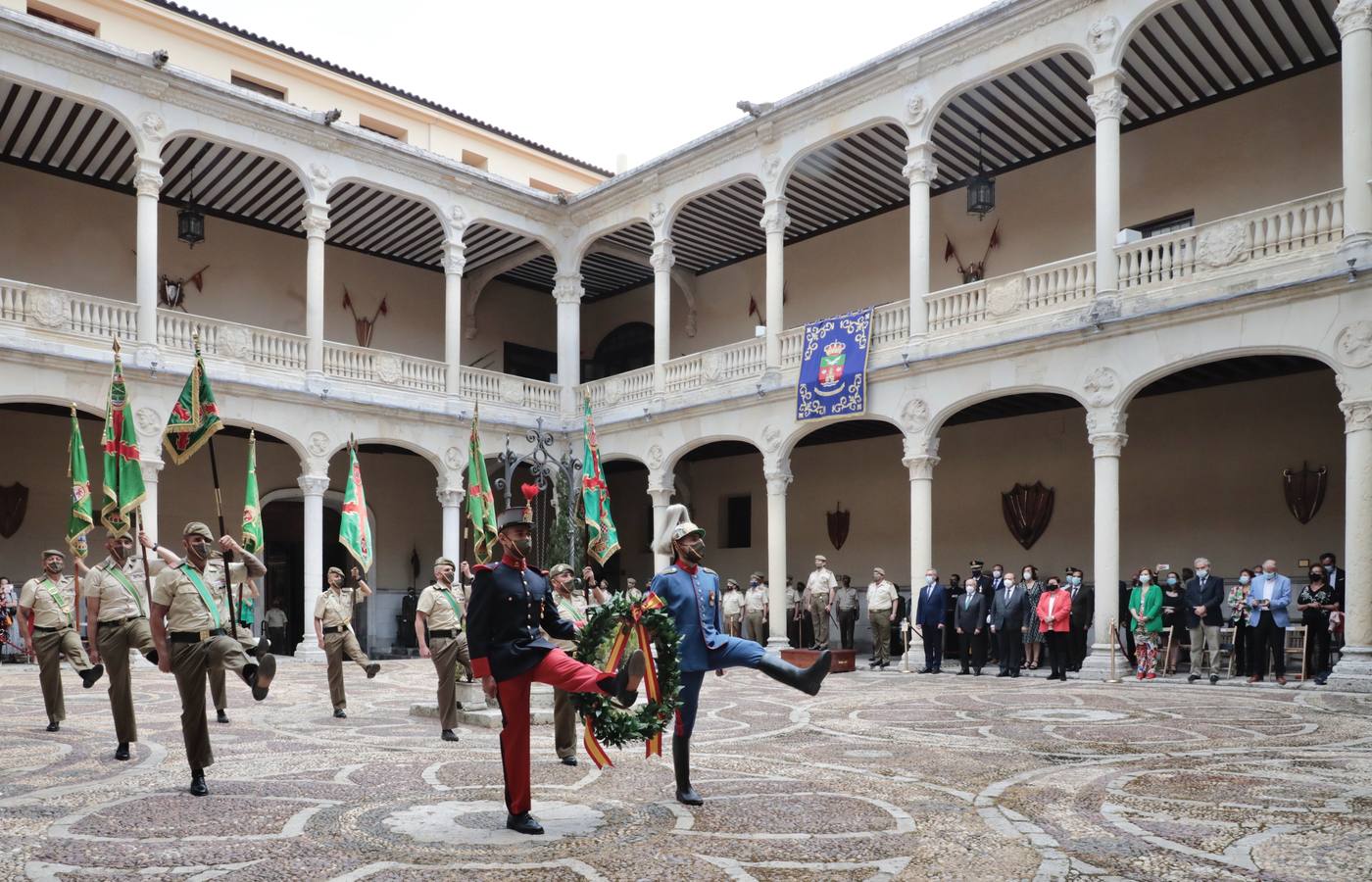Fotos: Despedida al general José Rivas Moriana en el Palacio Real de Valladolid