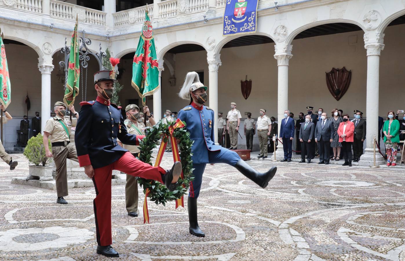 Fotos: Despedida al general José Rivas Moriana en el Palacio Real de Valladolid
