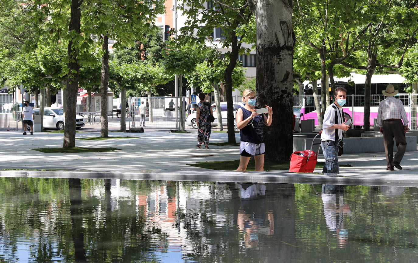 Fotos: Los Jardinillos lucen una imagen renovada al llegar a Palencia