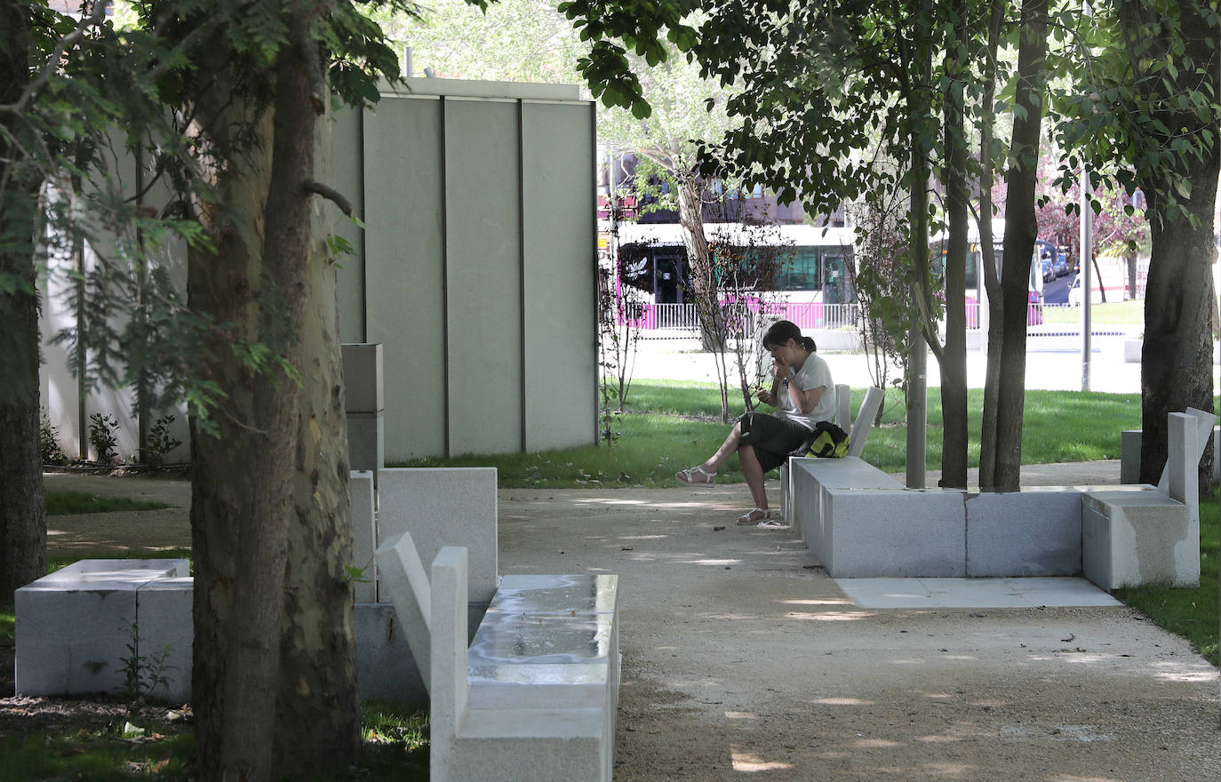 Fotos: Los Jardinillos lucen una imagen renovada al llegar a Palencia