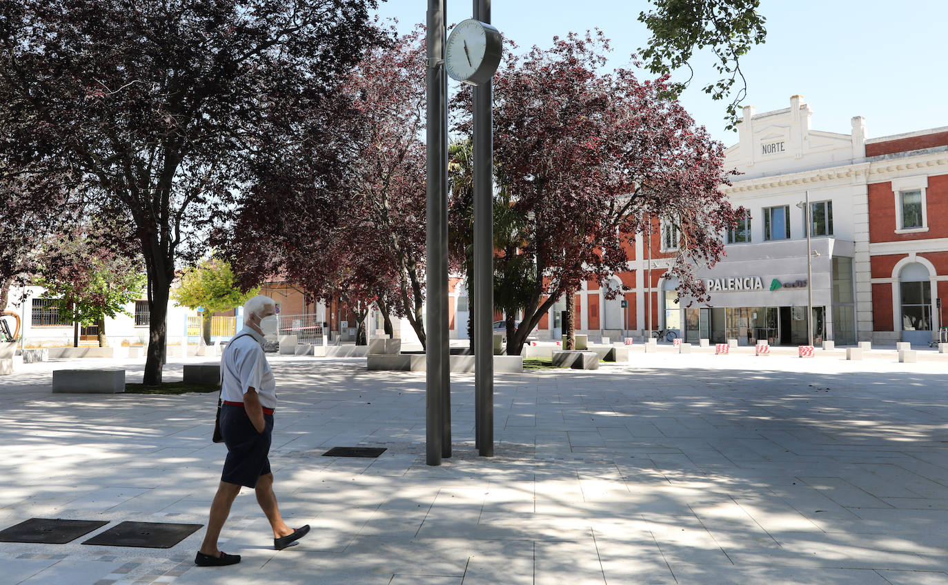 Fotos: Los Jardinillos lucen una imagen renovada al llegar a Palencia