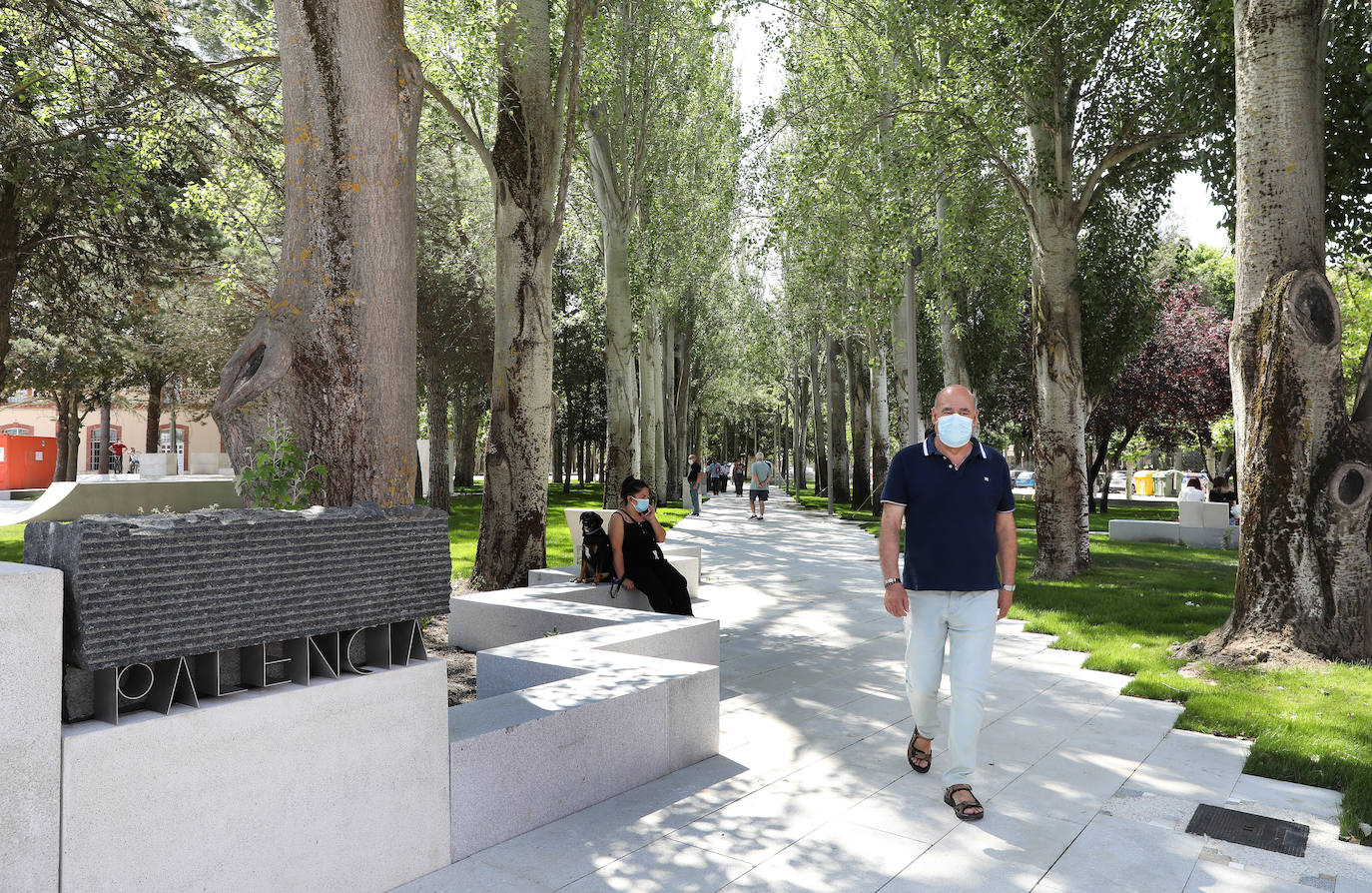 Fotos: Los Jardinillos lucen una imagen renovada al llegar a Palencia