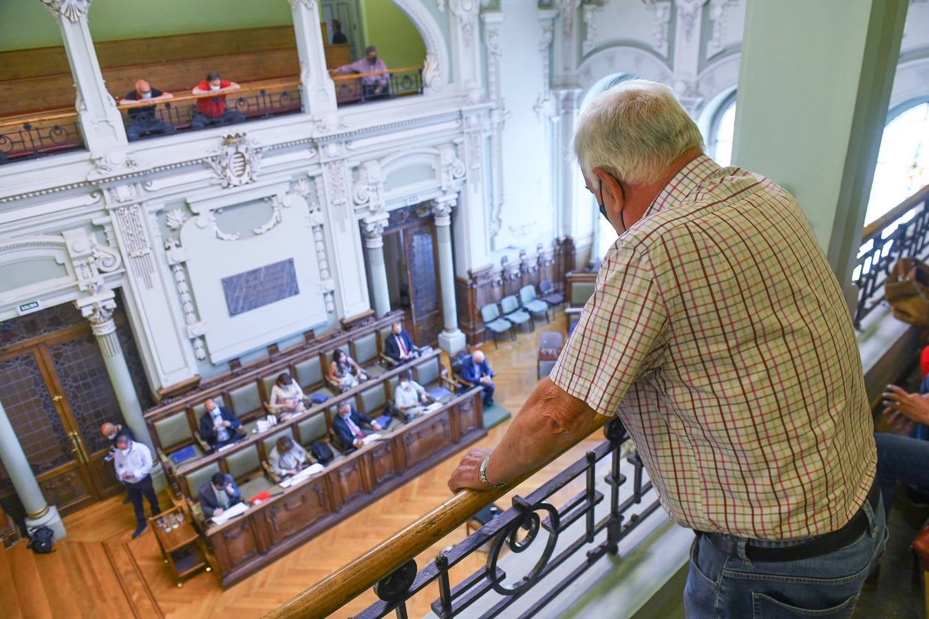 Fotos: Pleno en el Ayuntamiento de Valladolid