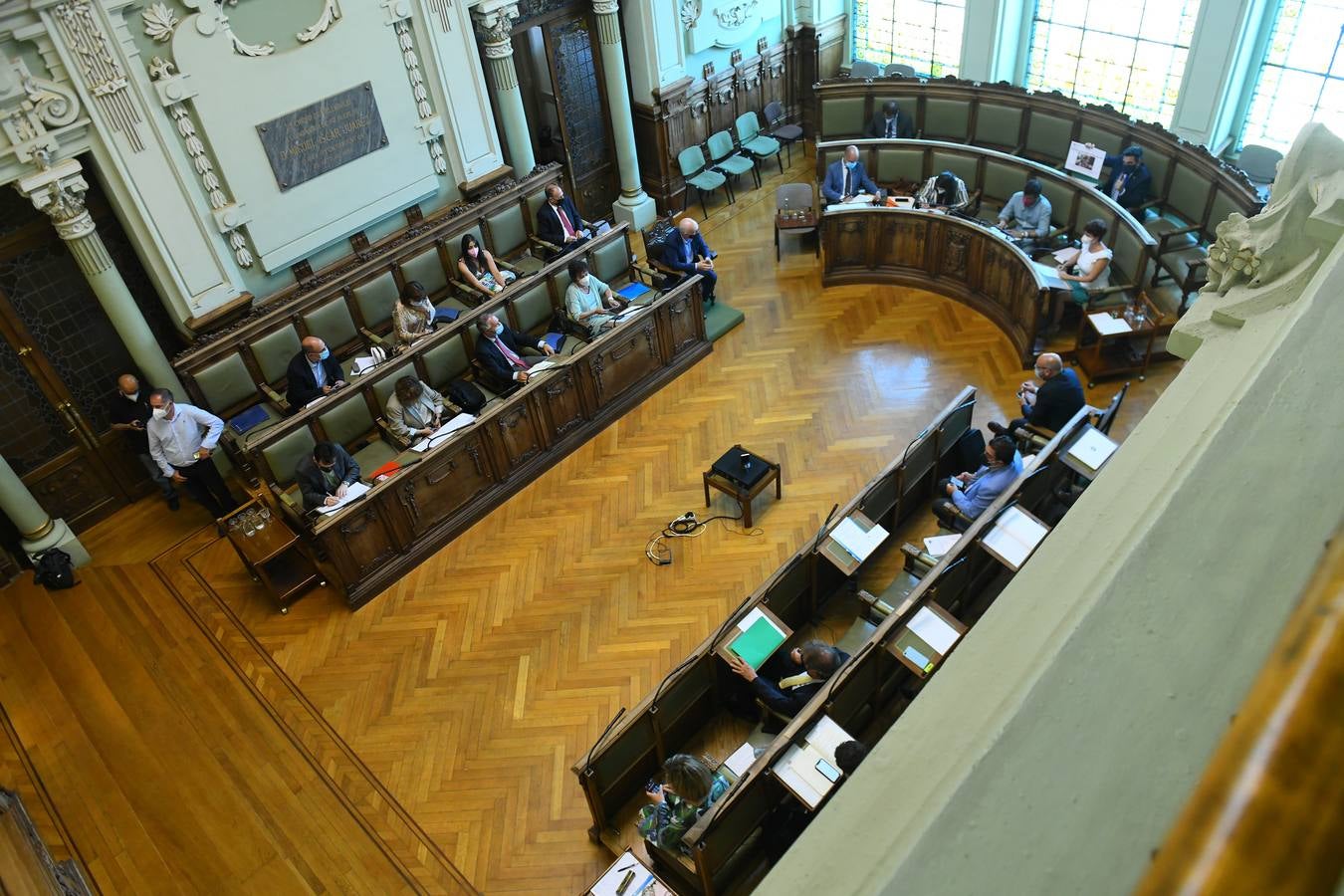 Fotos: Pleno en el Ayuntamiento de Valladolid