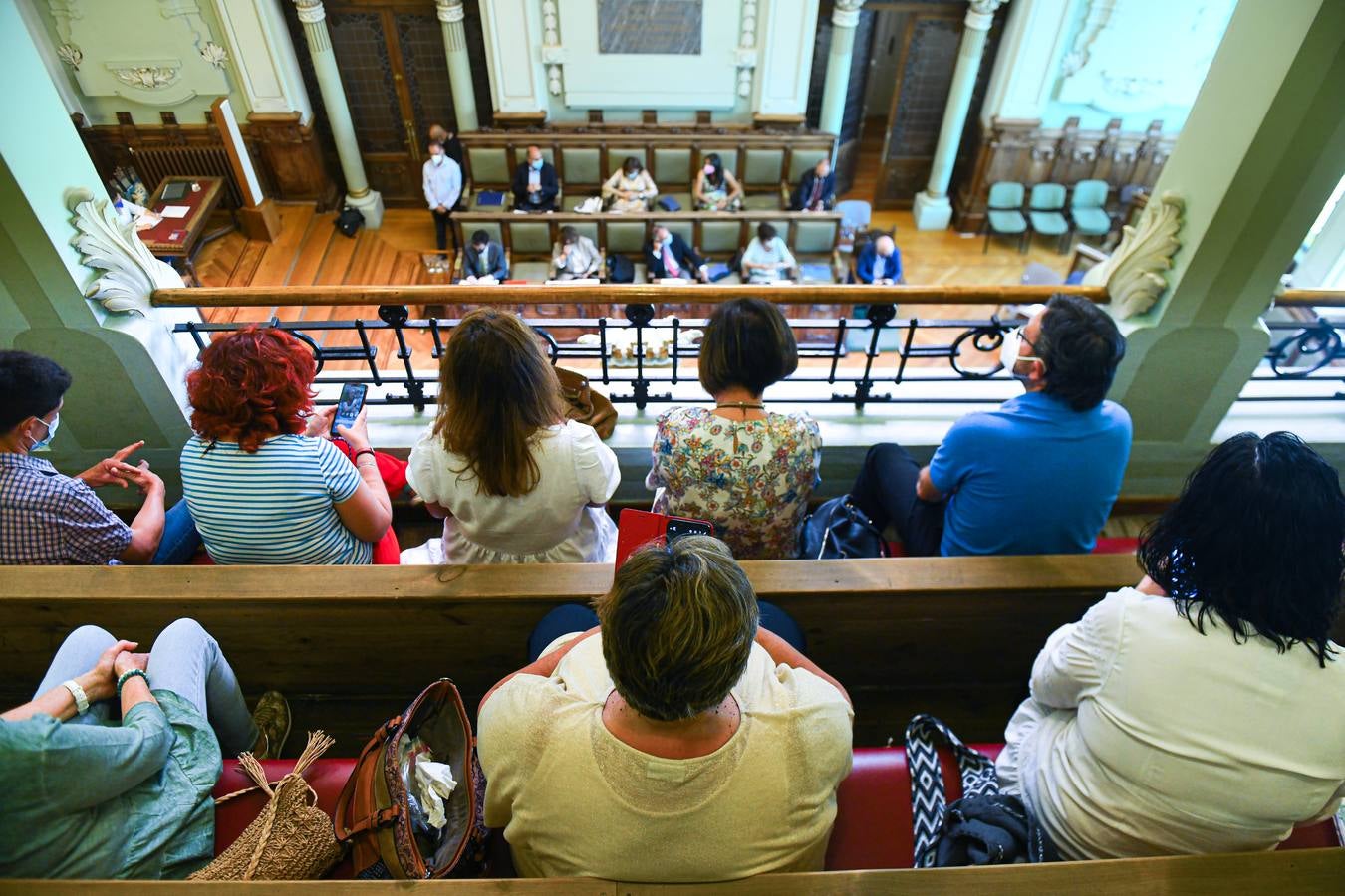 Fotos: Pleno en el Ayuntamiento de Valladolid