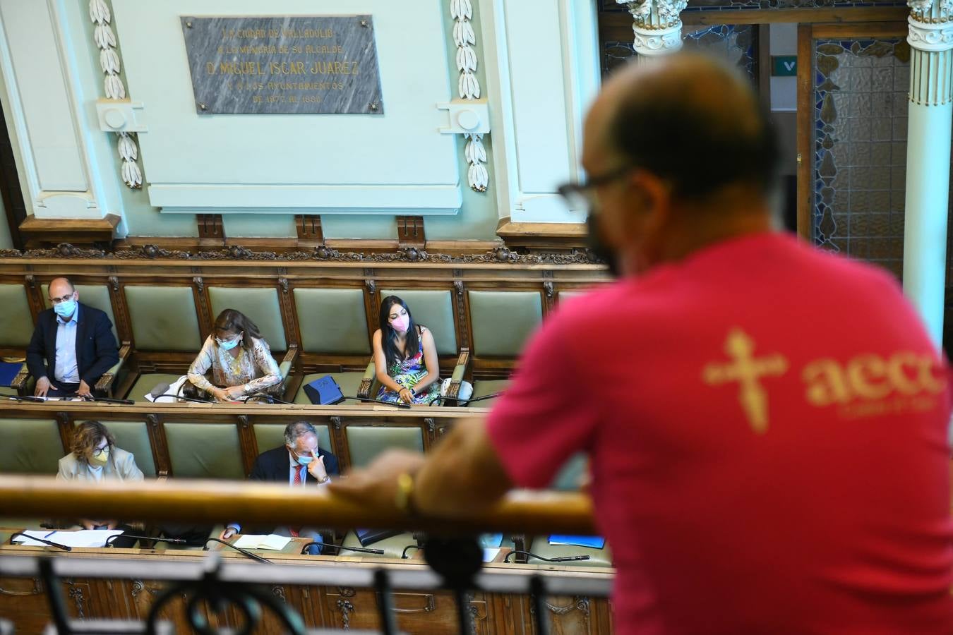 Fotos: Pleno en el Ayuntamiento de Valladolid