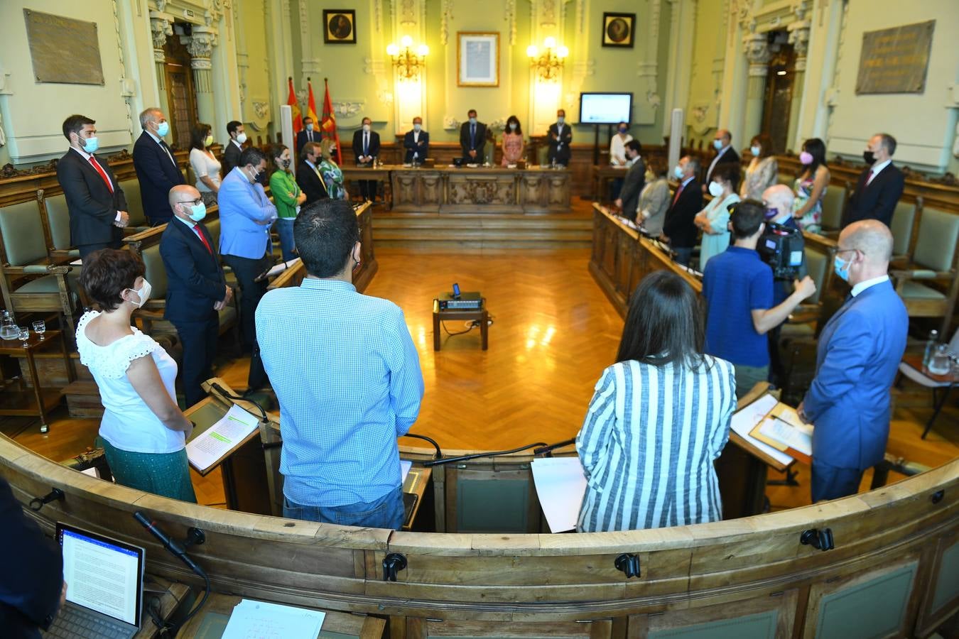 Fotos: Pleno en el Ayuntamiento de Valladolid