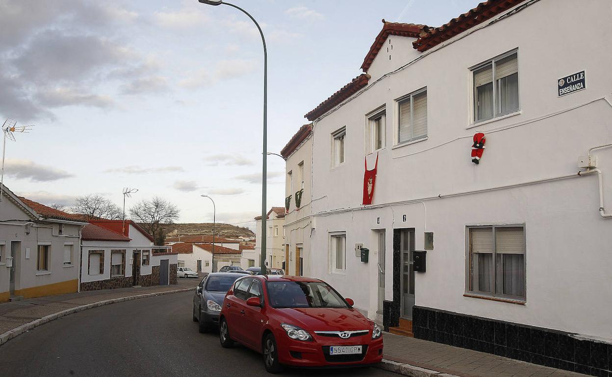 Calle Enseñanza del barrio Girón.