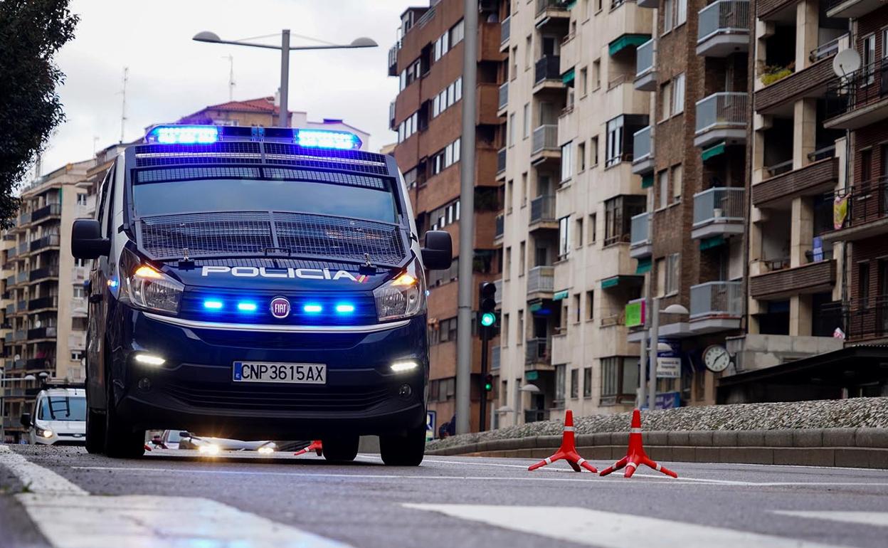 Una patrulla de la Policía Nacional 