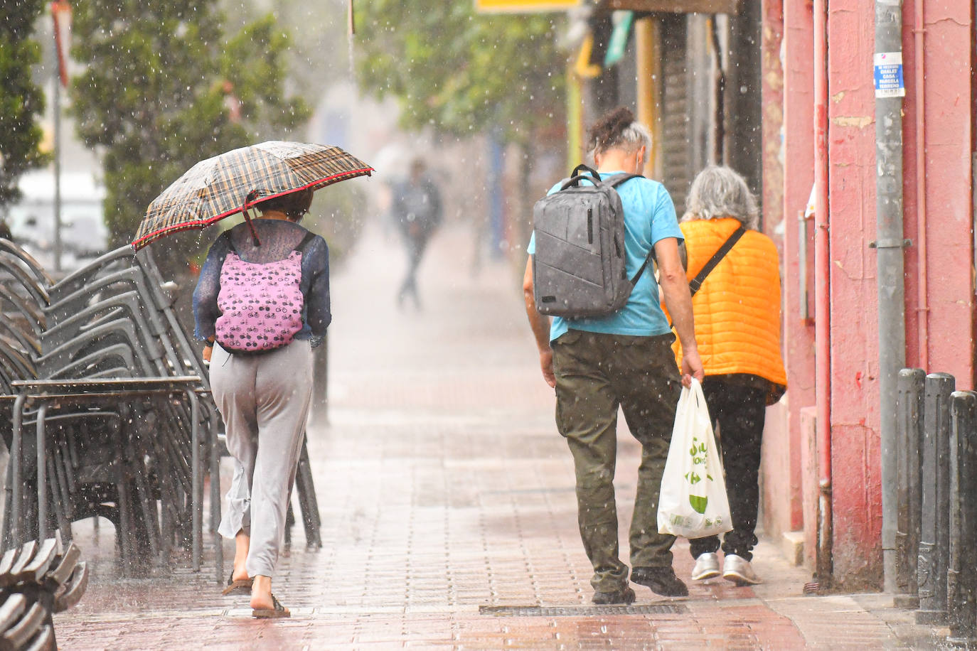 Vídeo: las tormentas de este miércoles dejan 15 litros por metro cuadrado en Valladolid 