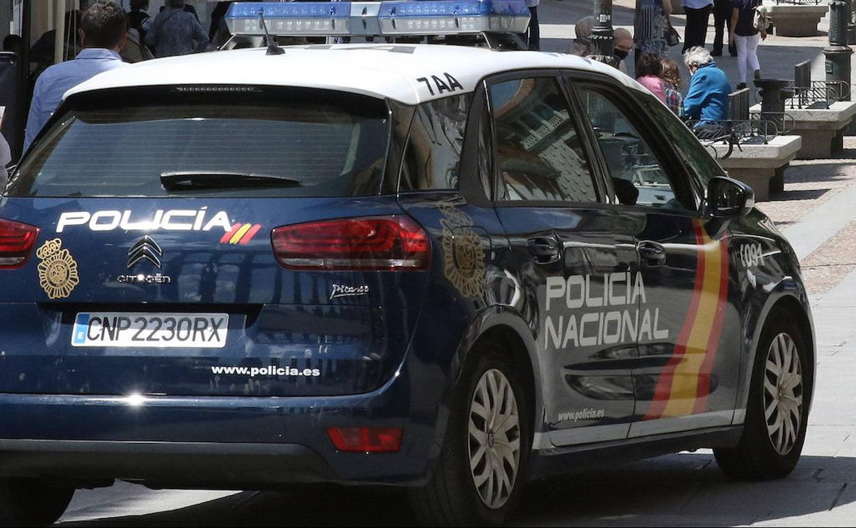 Un coche de la Policía Nacional.