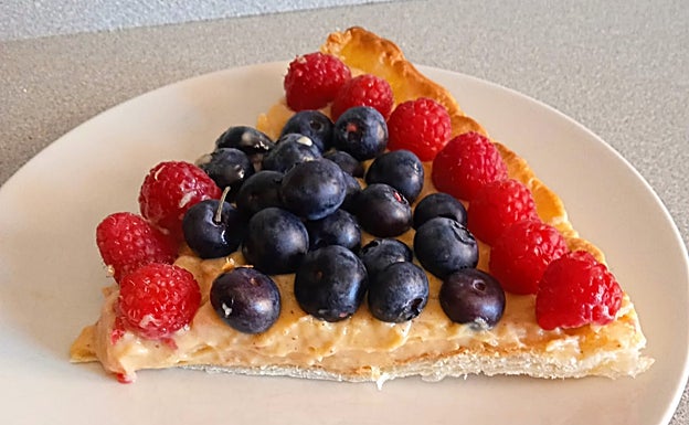 Imagen principal - La receta: Tartaleta de crema con frutas del bosque