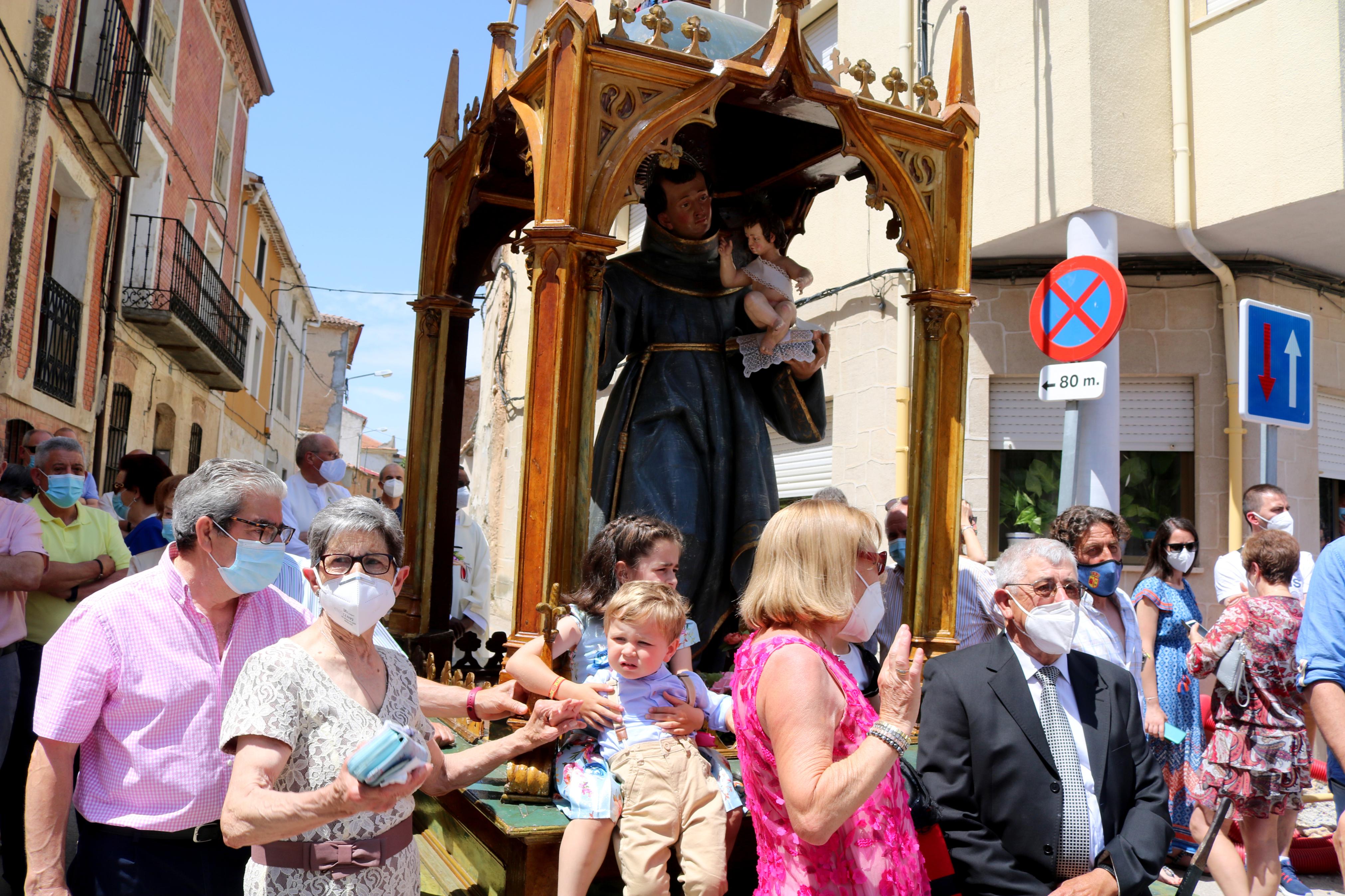 Castrillo de Don Juan celebró sus Fiestas Patronales en honor a San Antonio de Padua