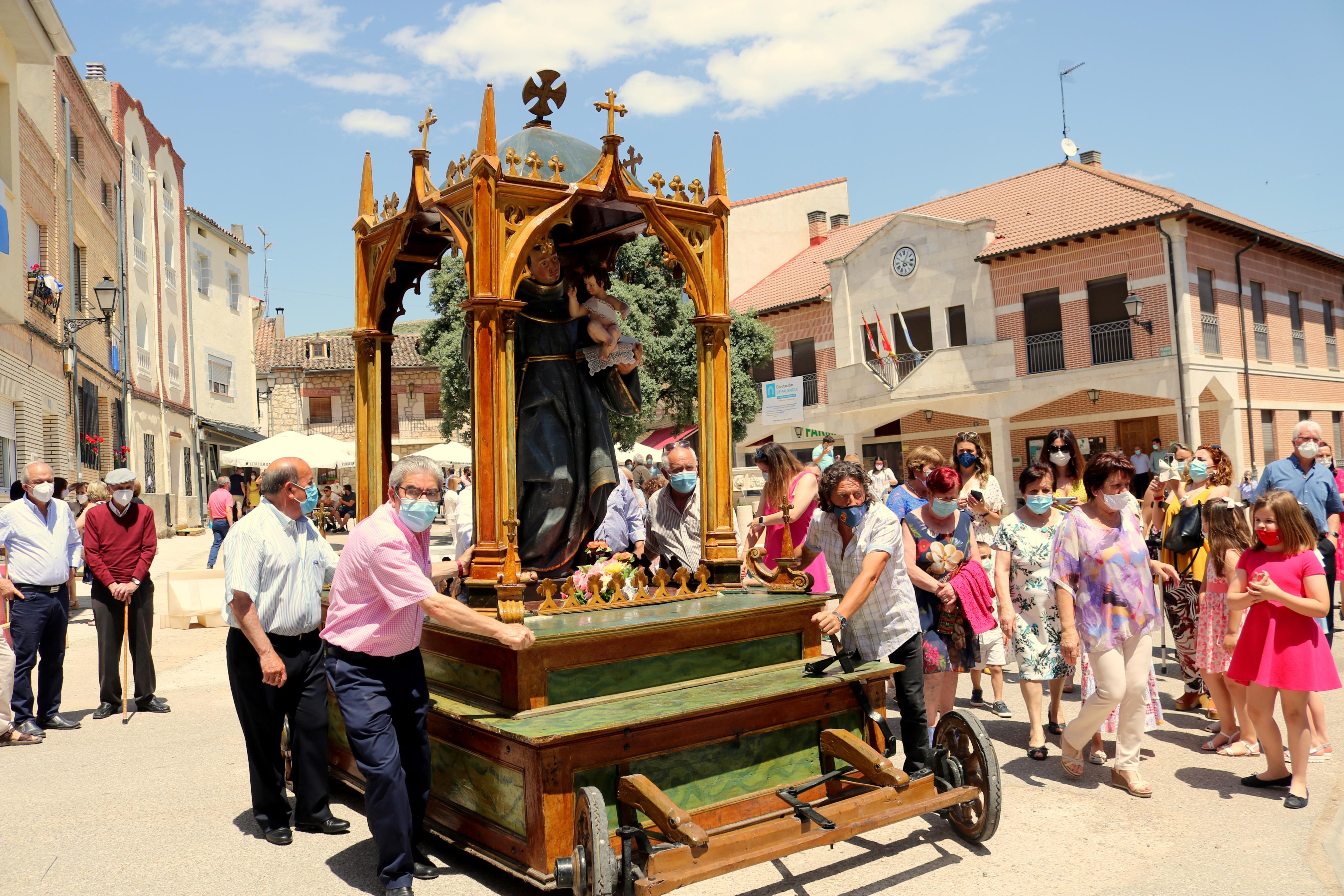 Castrillo de Don Juan celebró sus Fiestas Patronales en honor a San Antonio de Padua