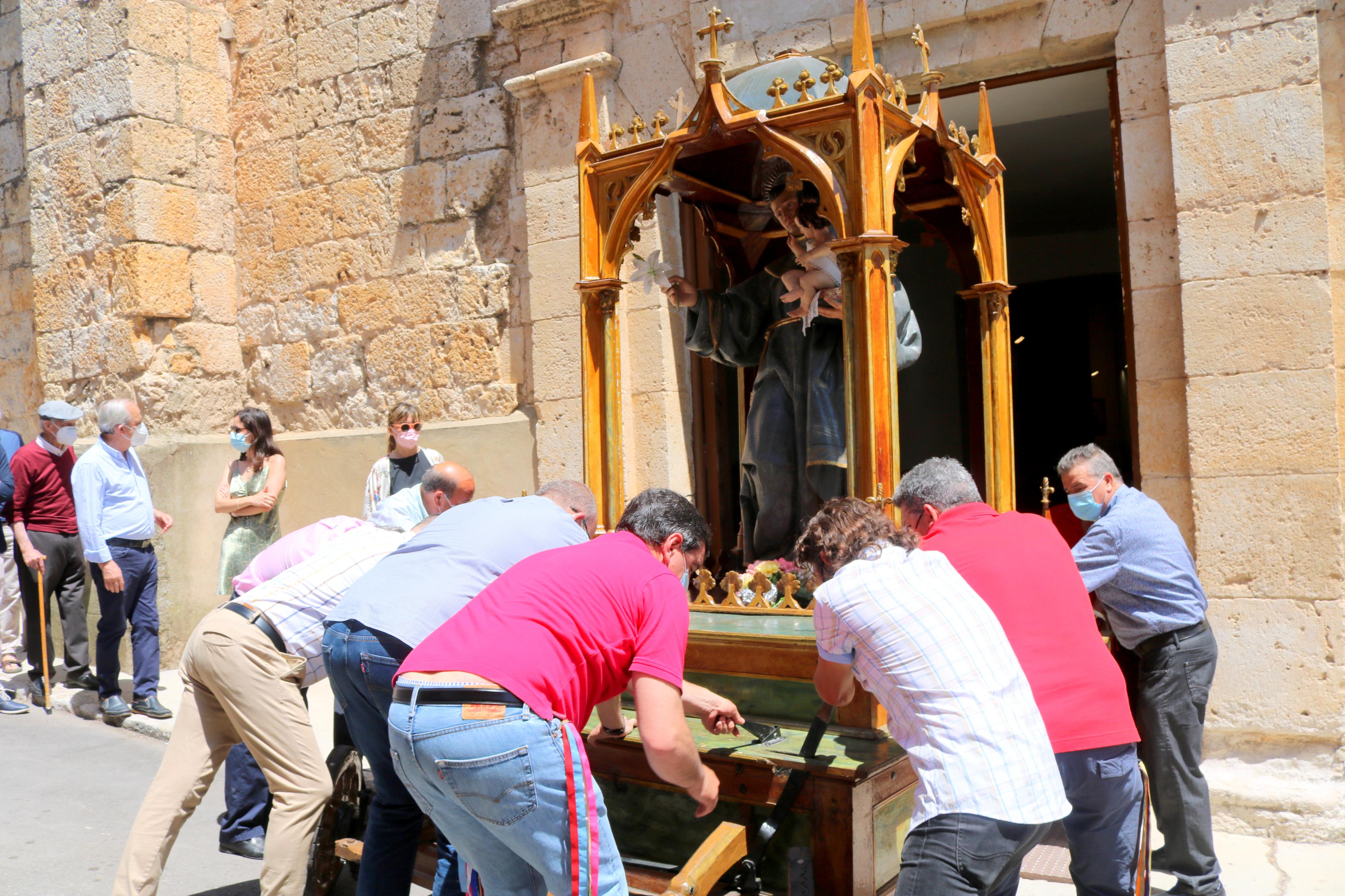 Castrillo de Don Juan celebró sus Fiestas Patronales en honor a San Antonio de Padua