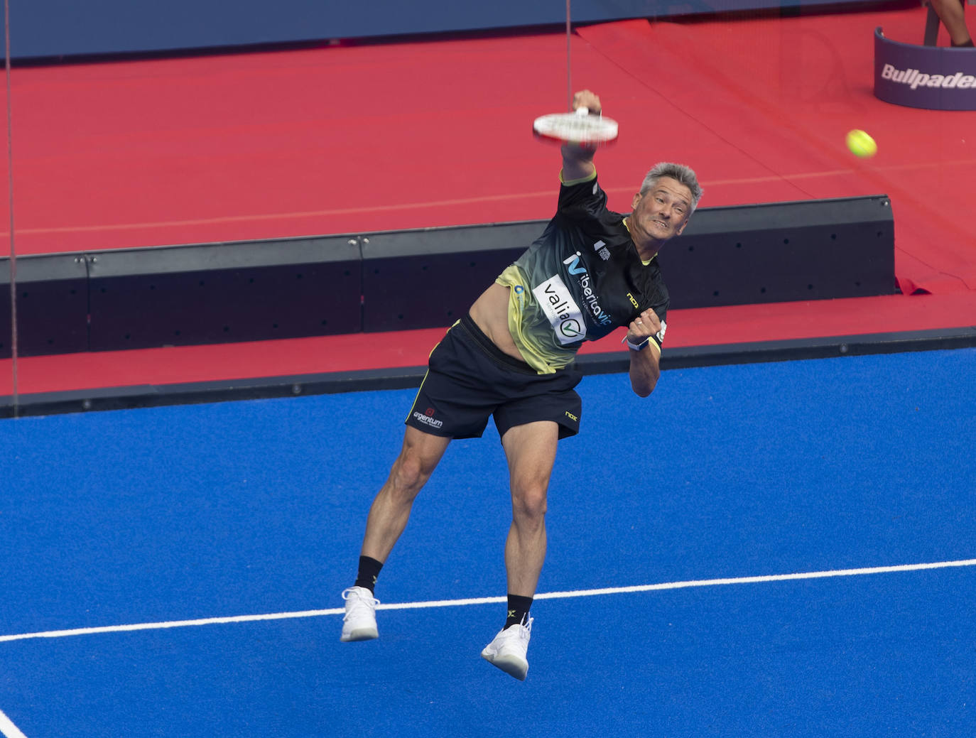 Partido entre Arturo Coello y Miguel Lamperti contra Jon Sanz y Christian Fuster.