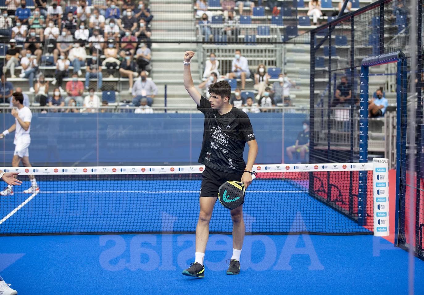 Partido entre Arturo Coello y Miguel Lamperti contra Jon Sanz y Christian Fuster.