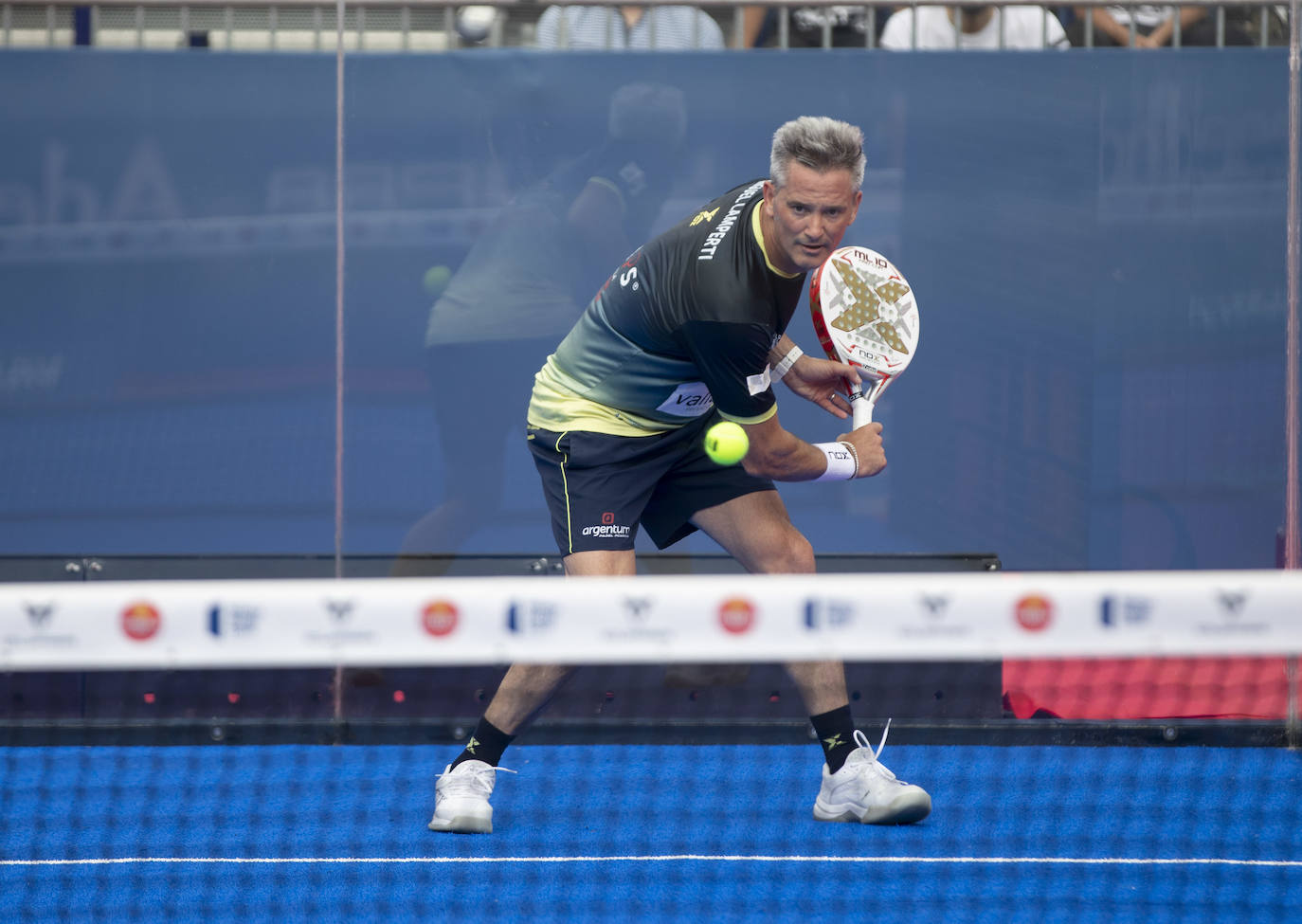 Partido entre Arturo Coello y Miguel Lamperti contra Jon Sanz y Christian Fuster.