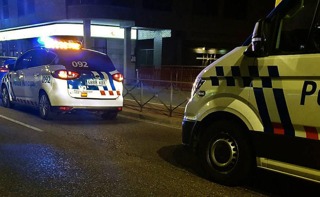 Patrullas de la Policía Local de Valladolid..