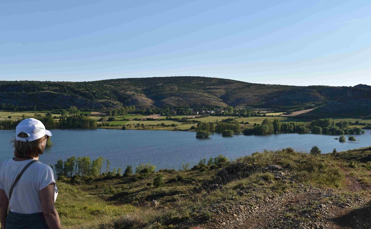 Embalse de Aguilar de Campoo en el Sistema Pisuerga. 