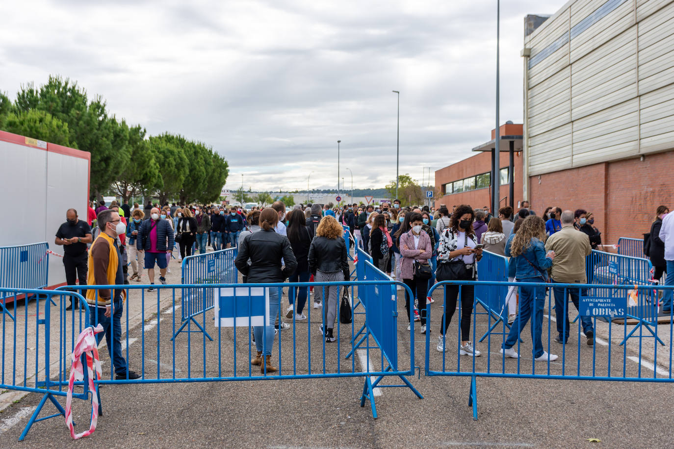 Fotos: Turno de vacuna para los palentinos de 44 a 48 años