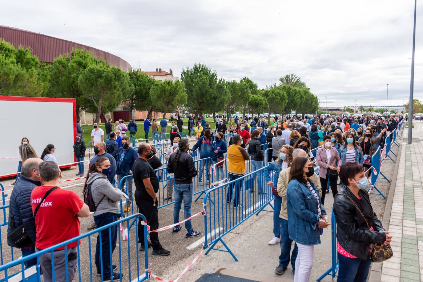 Fotos: Turno de vacuna para los palentinos de 44 a 48 años