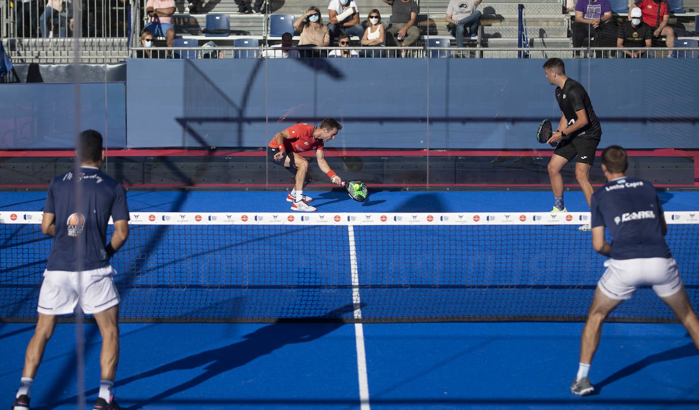 Fotos: World Padel Tour en la Plaza Mayor de Valladolid