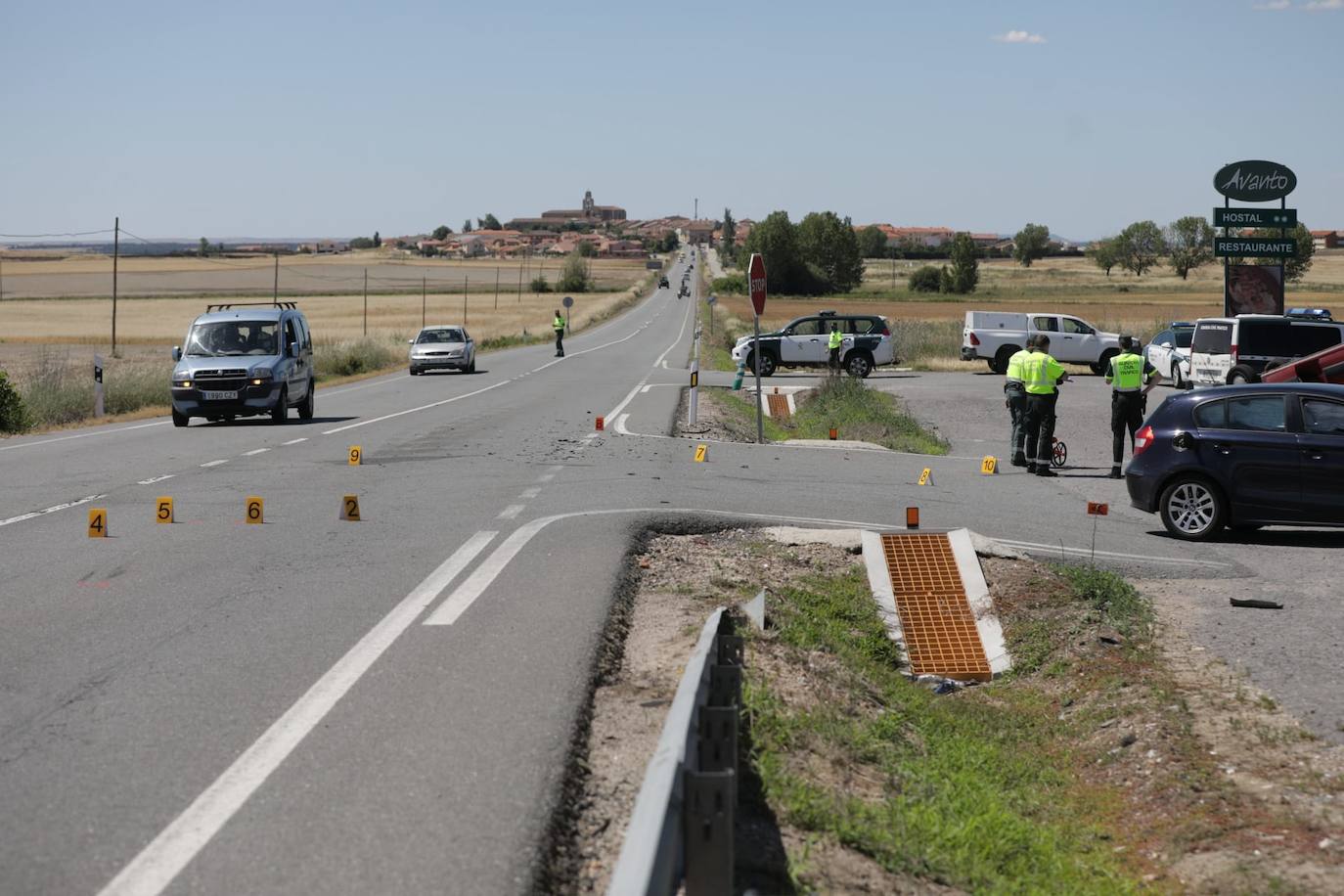 Fotos: Accidente mortal en Santa María de Nieva, Segovia