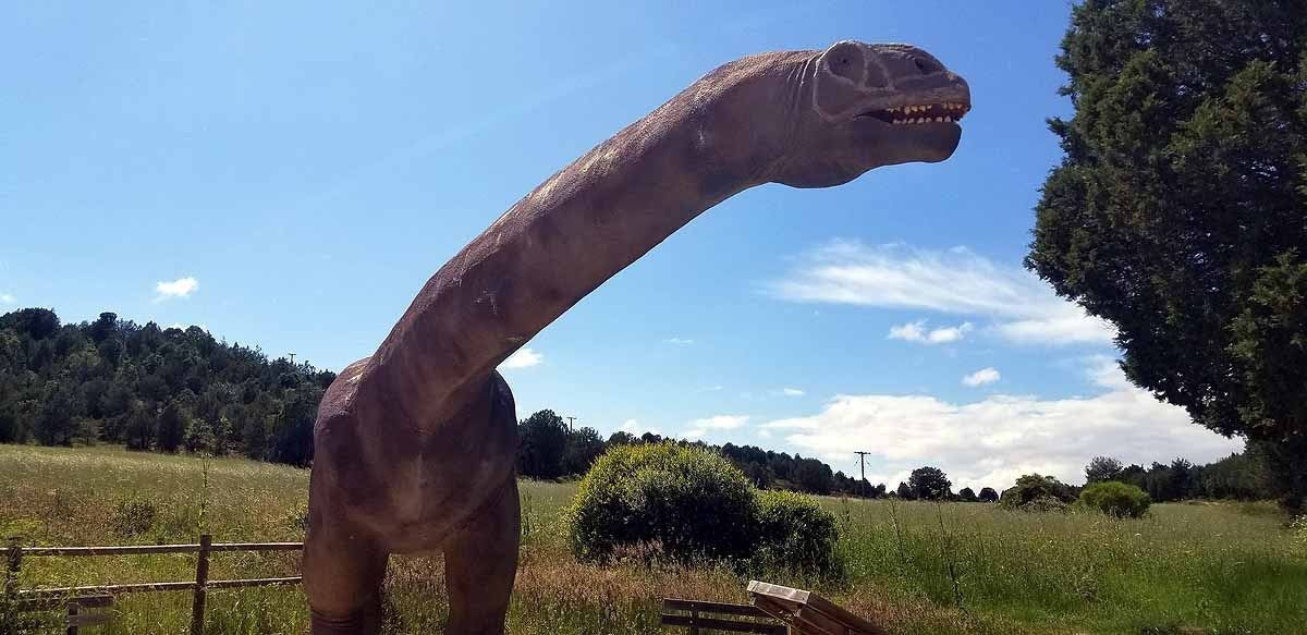 Fotos: Paseando entre dinosaurios en Burgos