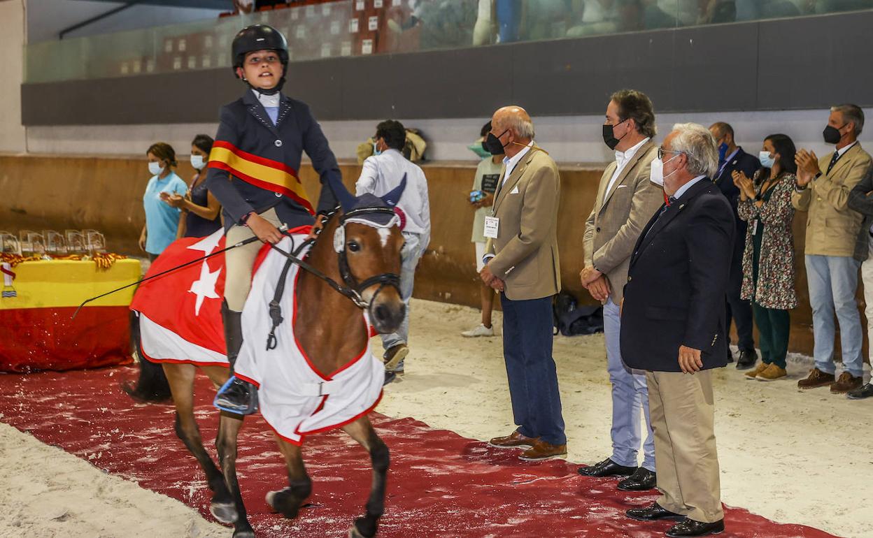 Hípica: Daniela Sujar, Isabel Díaz Tania Montero y Paula Escalante, campeonas de España de ponis