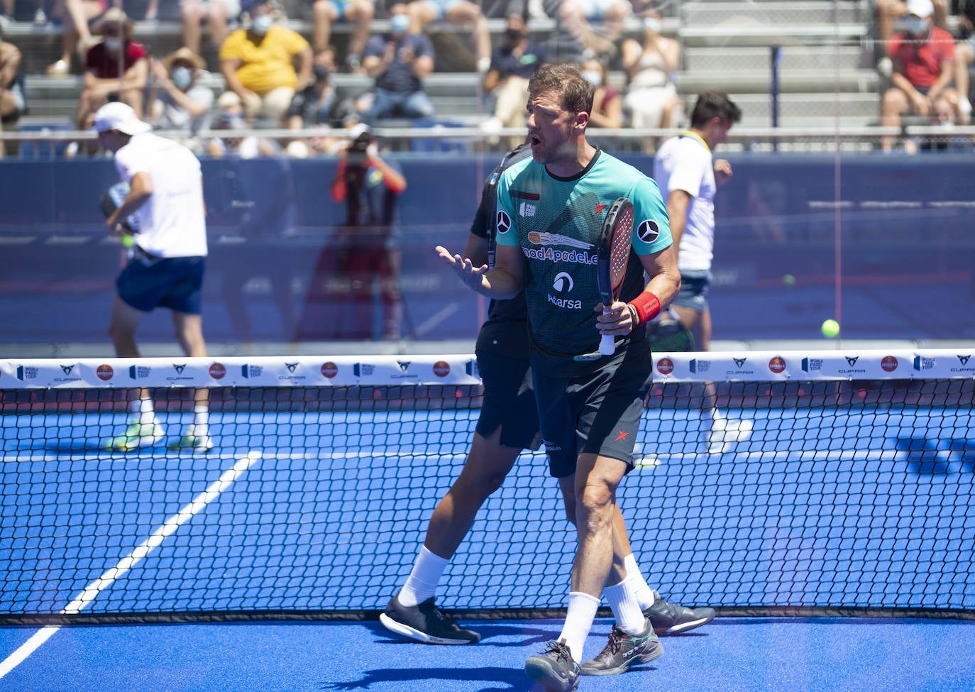 Cuartos de final del World Padel Tour en Valladolid.